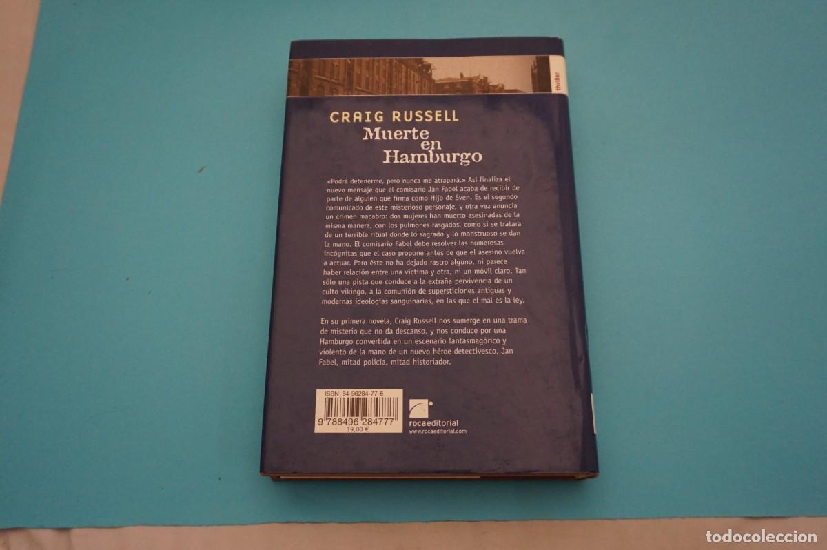 Libros: AR17ED/ MUERTE EN HAMBURGO - CRAIG RUSSELL / ROCAEDITORIAL - Foto 5