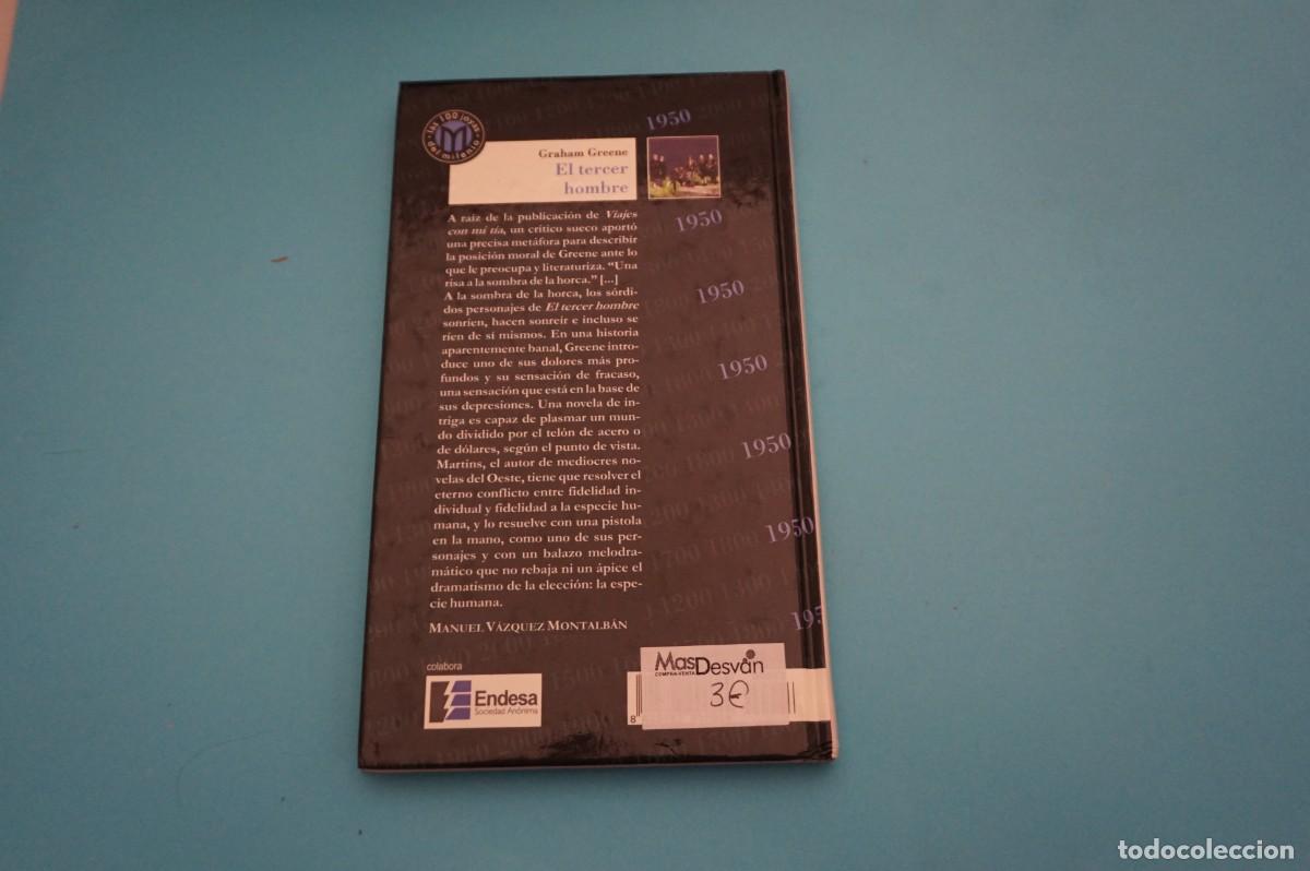 Libros: AR17ED/ EL TERCER HOMBRE - GRAHAM GREENE / MILLENIUM - Foto 5