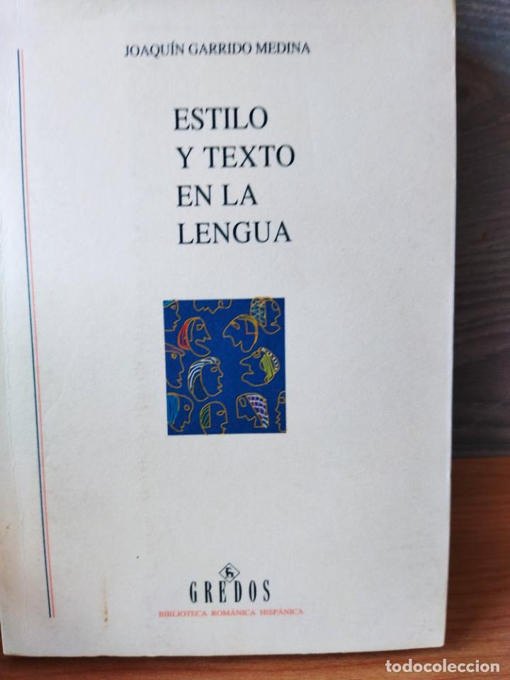 Libros: Estilo y texto en la lengua - Foto 1