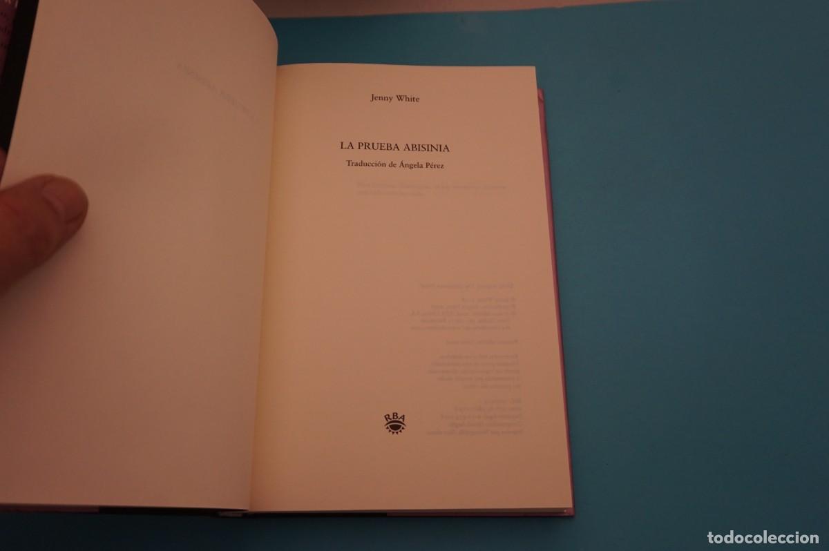 Libros: AR17ED/ LA PRUEBA ABISINIA - JENNY WHITE / RBA - Foto 2