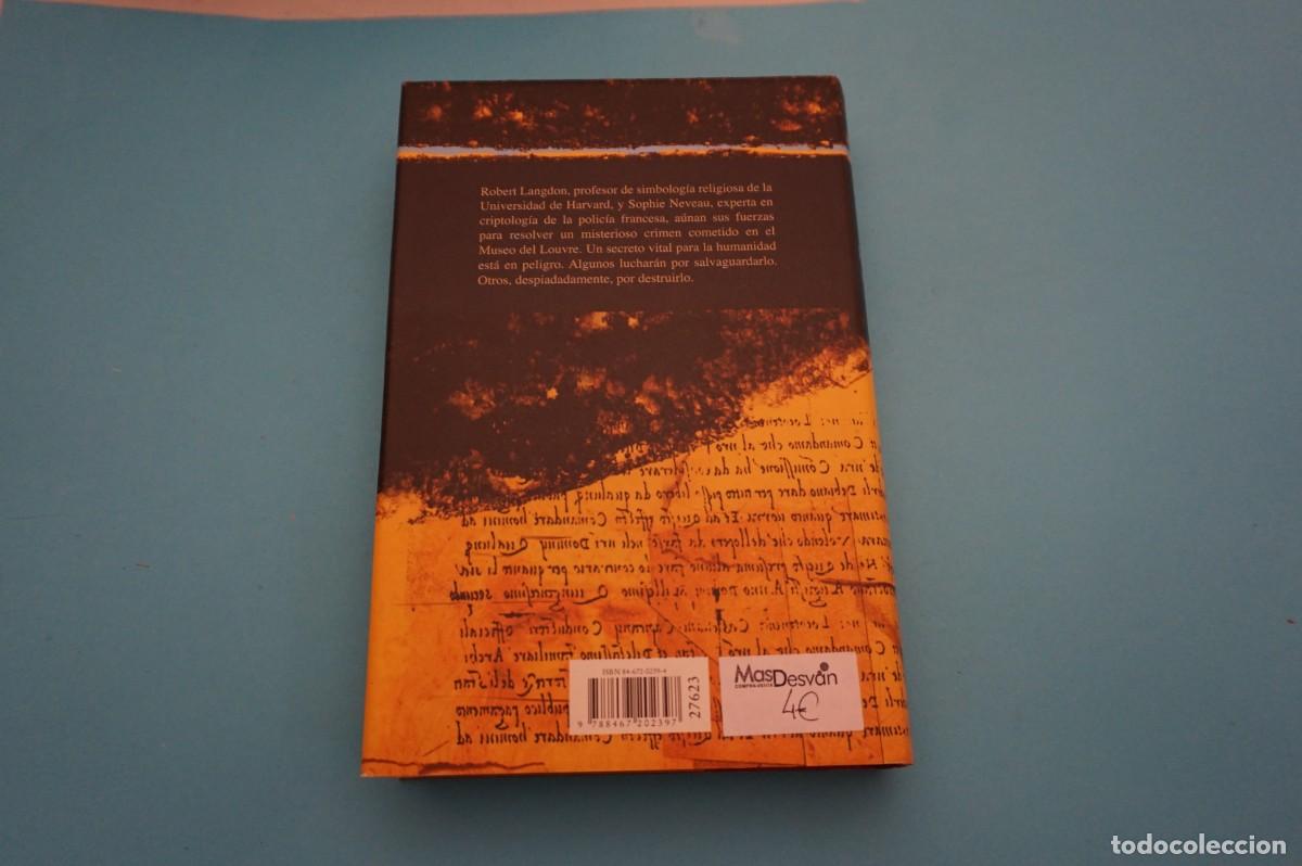 Libros: AR16EF/ EL CODIGO DA VINCI - DAN BROWN / CIRCULO DE LECTORES - Foto 6