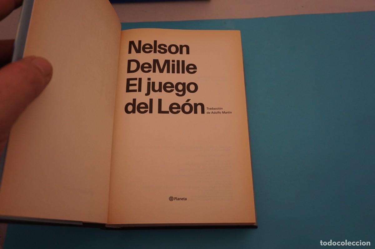 Libros: AR16EF/ EL JUEGO DEL LEON - NELSON DEMILLE / PLANETA - Foto 2