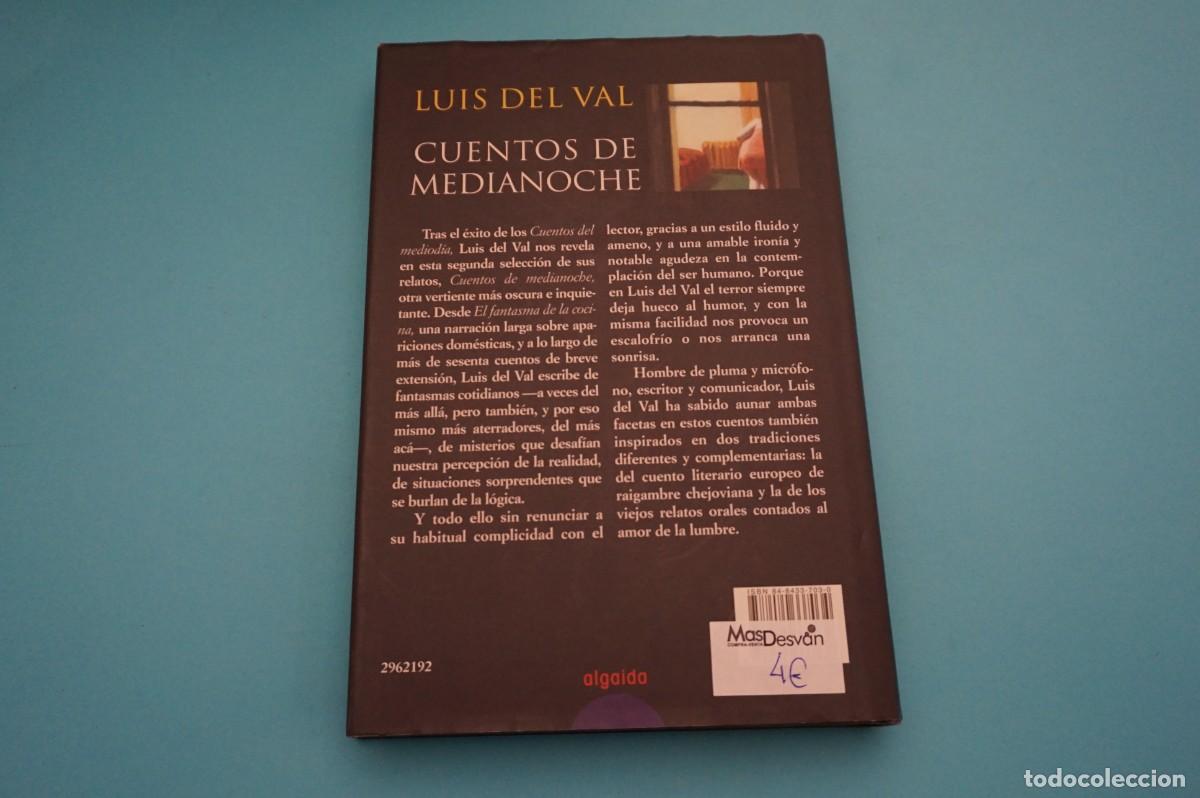 Libros: AR16EF/ CUENTOS DE MEDIANOCHE - LUIS DEL VAL / ALGAIDA - Foto 5