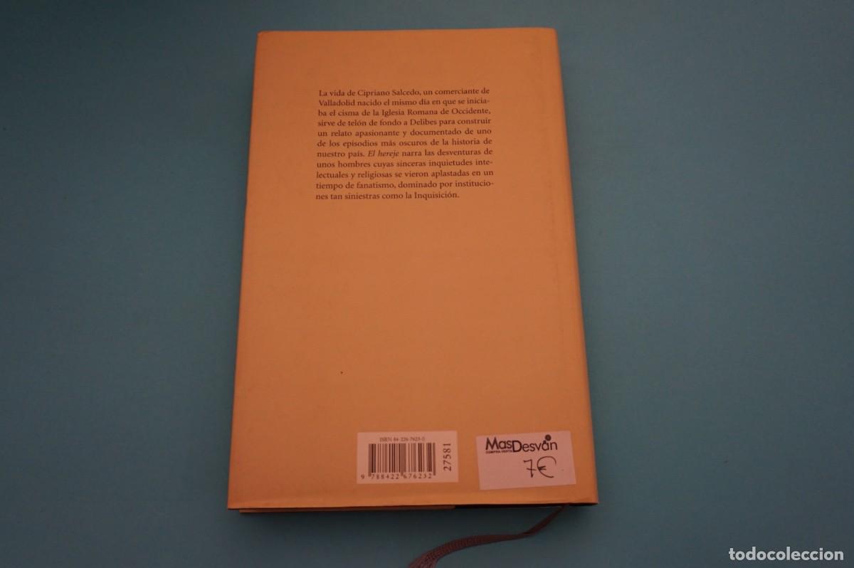 Libros: AR18DE/ EL HEREJE - MIGUEL DELIBES / CIRCULO DE LECTORES - Foto 5