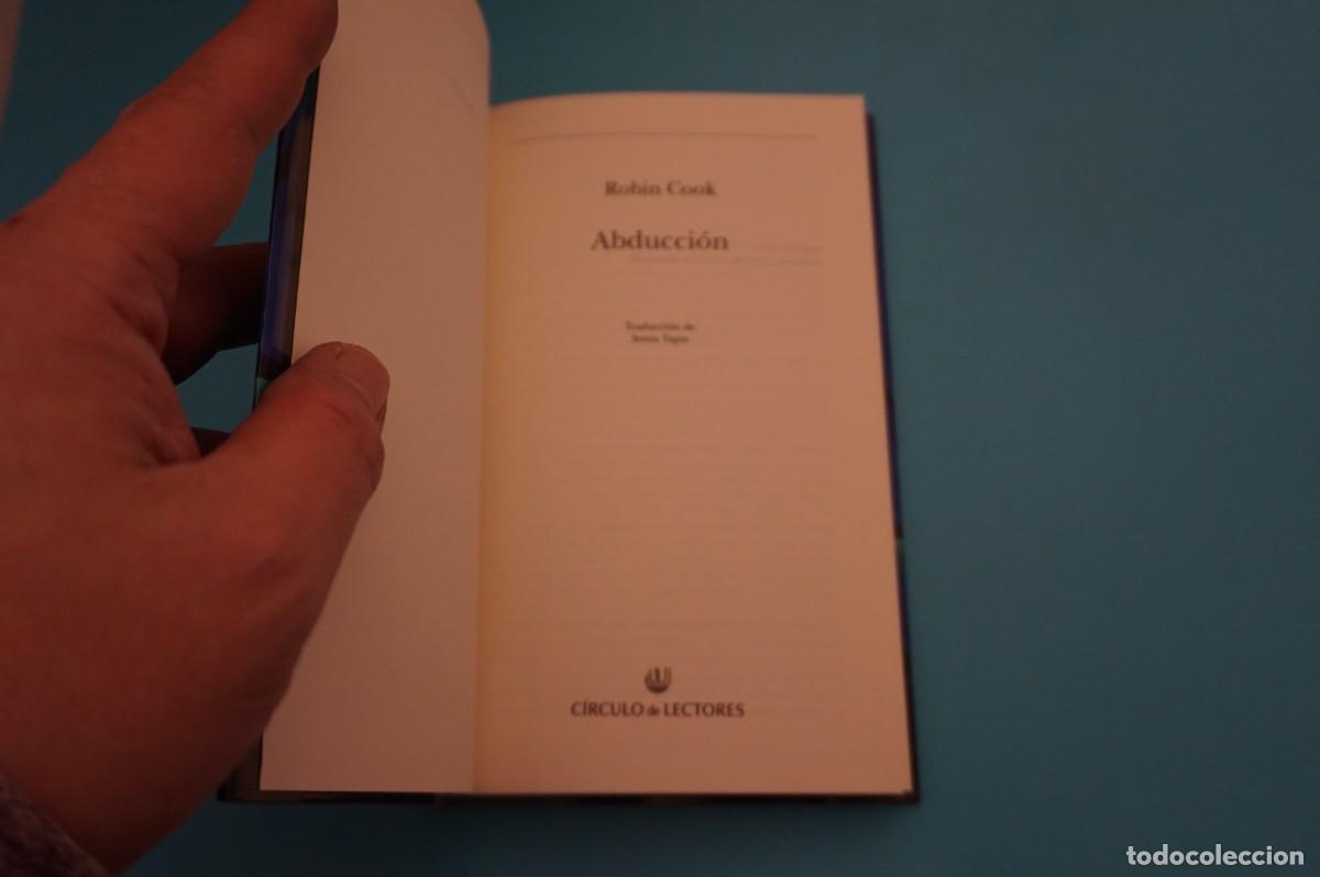 Libros: AR18DE/ ABDUCCION - ROBIN COOK / CIRCULO DE LECTORES - Foto 2