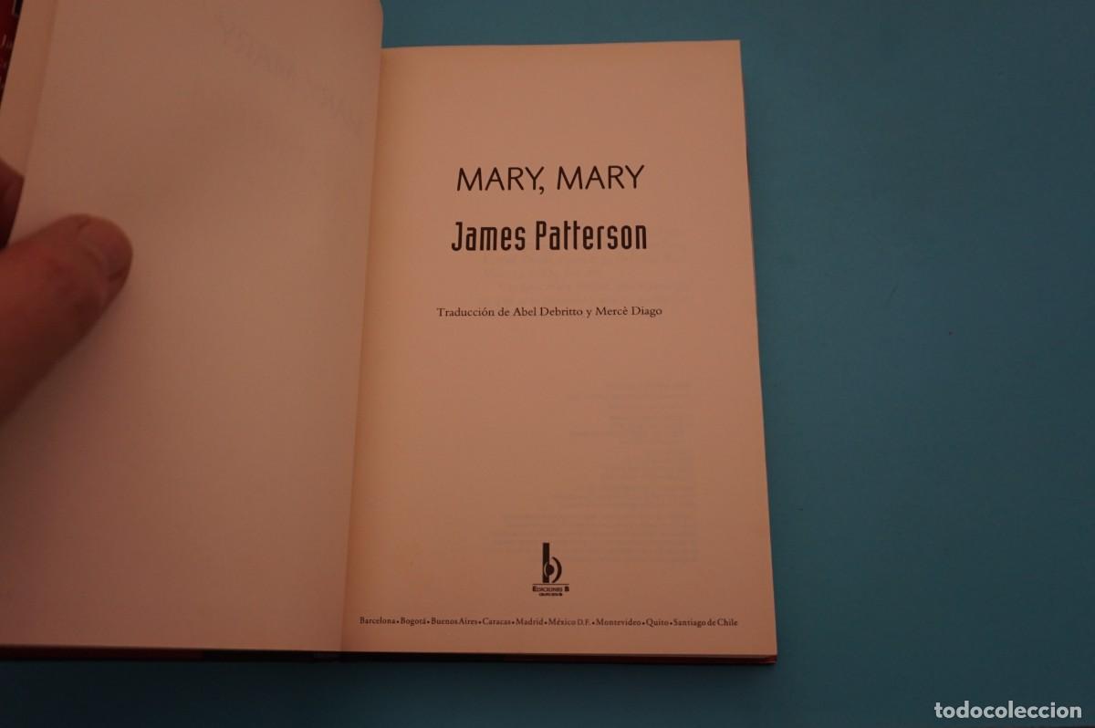 Libros: AR18DE/ MARY, MARY - JAMES PETTERSON / EDICIONES B - Foto 2