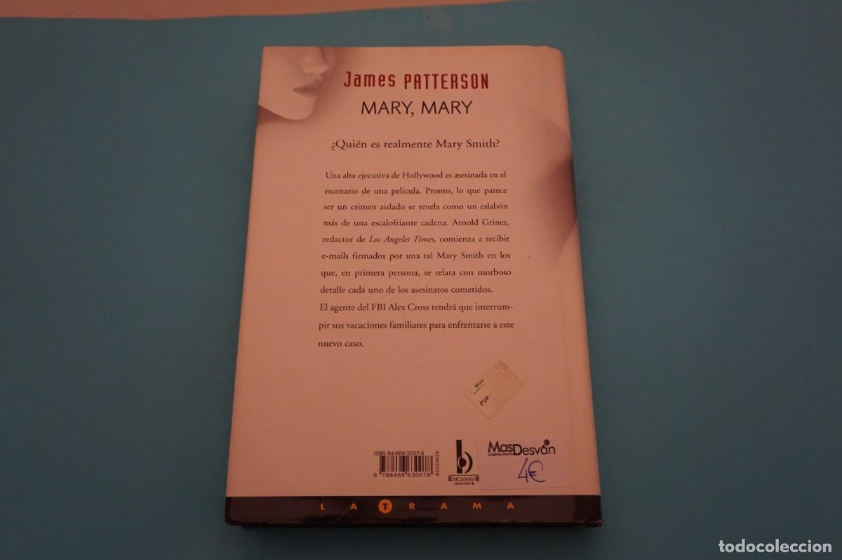Libros: AR18DE/ MARY, MARY - JAMES PETTERSON / EDICIONES B - Foto 5