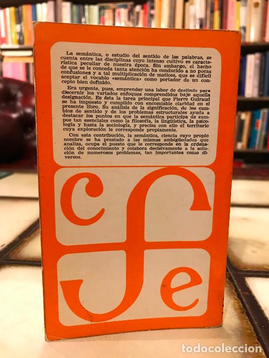 Libros: La sem&aacute;ntica. Pierre Guiraud. PEDIDO M&Iacute;NIMO 5&euro; - Foto 2