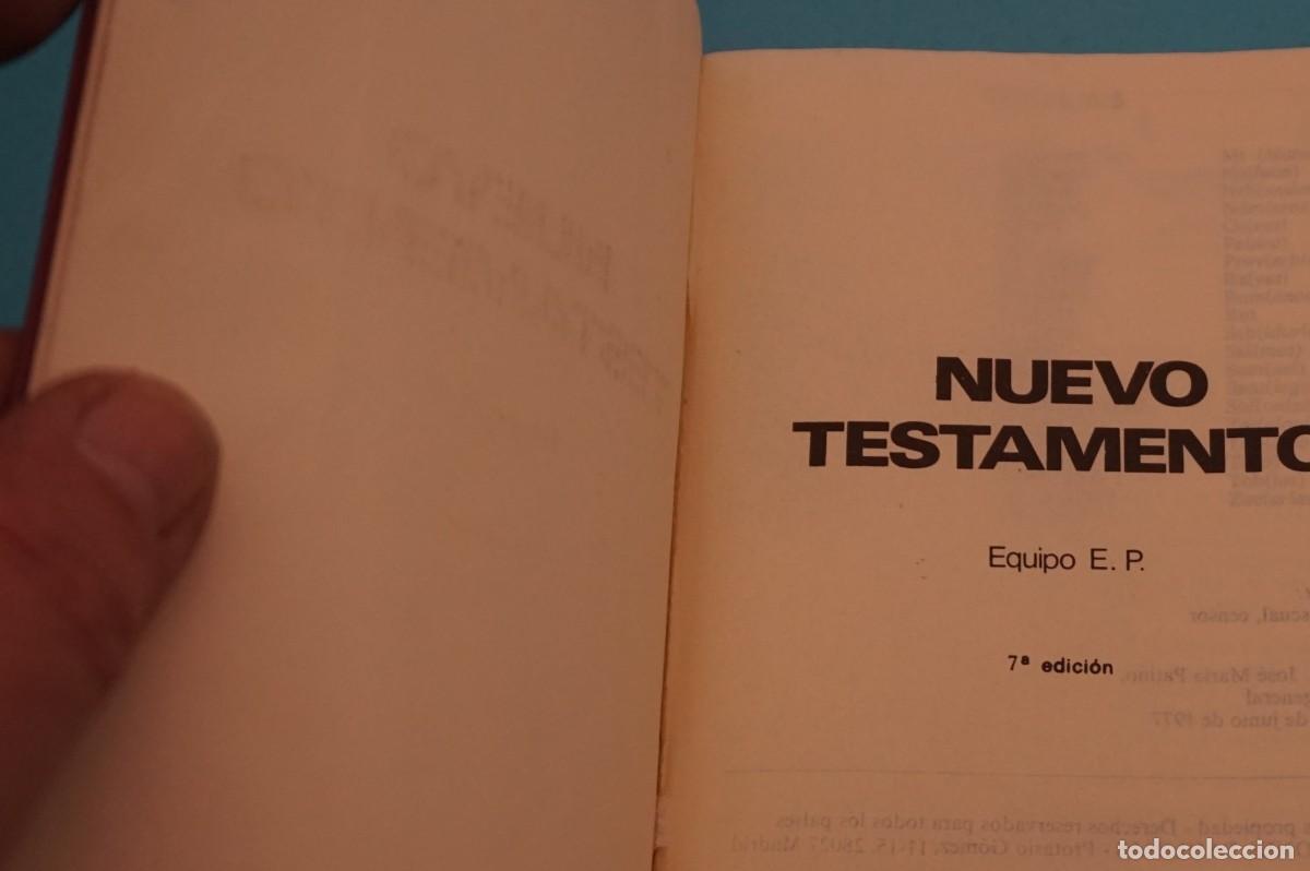 Libros: AR1617A/ NUEVO TESTAMENTO - EQUIPO E.P. / EDICIONES PAULINAS - Foto 3