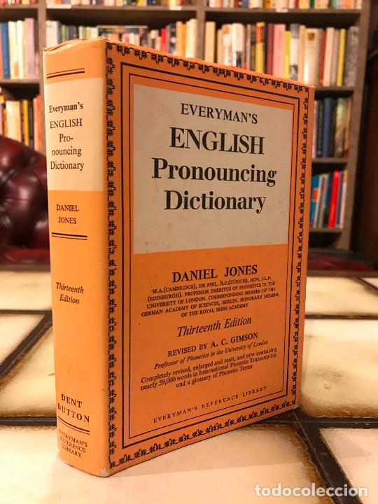 Libros: Everymans Englisg Pronouncing Dictionary. Daniel Jones. PEDIDO M&Iacute;NIMO 5&euro; - Foto 1