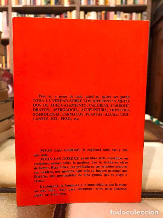Libros: &iexcl;Vivan las gordas! Rosa Oliva. PEDIDO M&Iacute;NIMO 5&euro; - Foto 2