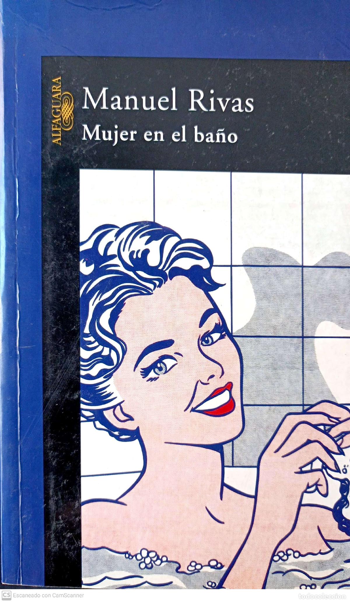 Libros: Mujer en el ba&ntilde;o - Rivas, Manuel - Foto 1