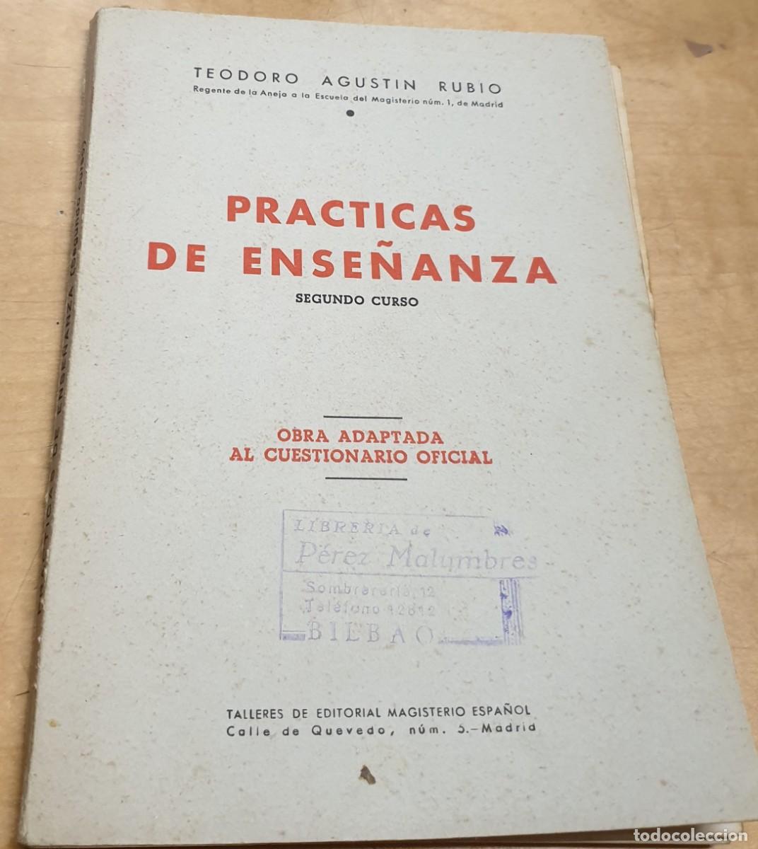 Libros: Pr&aacute;cticas de ense&ntilde;anza. Segundo curso - AGUST&Iacute;N RUBIO, TEODORO - Foto 1