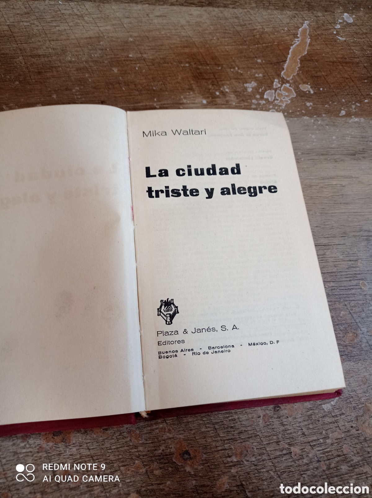 Libros: La ciudad triste y alegre Mika waltari - Foto 1