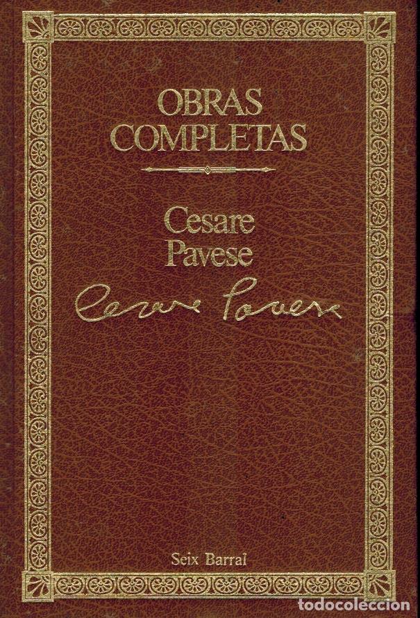 Libros: OBRAS COMPLETAS DE CESARE PAVESE (TOMO I) - Foto 1
