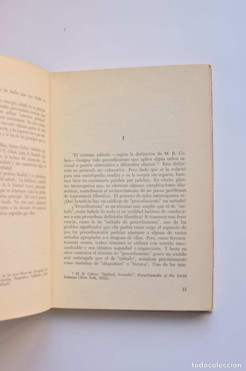 Libros: El concepto del m&eacute;todo - BUCHLER, Justus - Foto 3