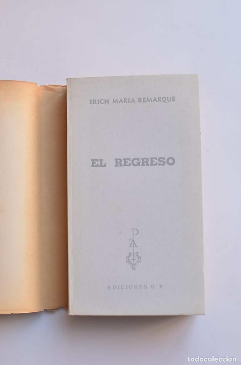 Libros: El regreso - REMARQUE, Erich Maria - Foto 2