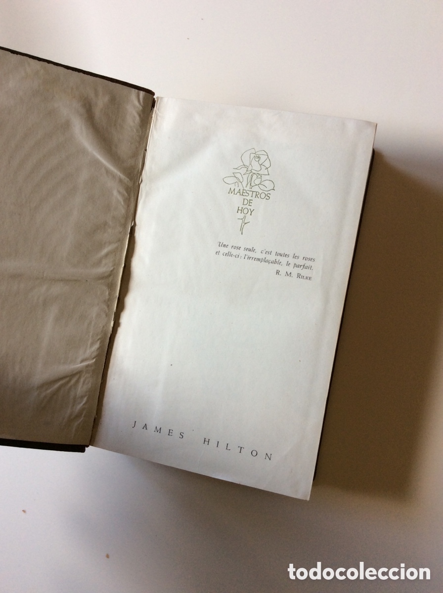 Libros: Obras de James Hilton Maestros de hoy Janes Editor - Foto 2