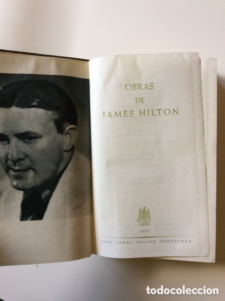 Libros: Obras de James Hilton Maestros de hoy Janes Editor - Foto 3