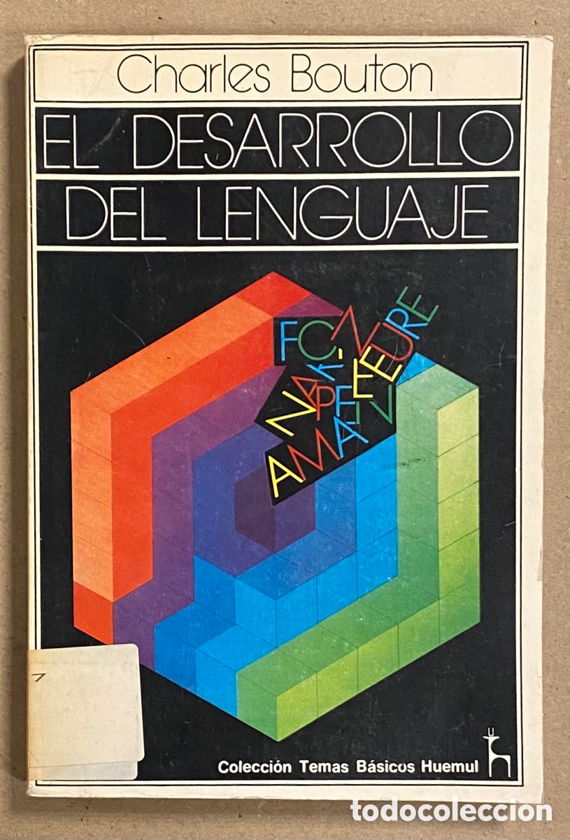 Libros: EL DESARROLLO DEL LENGUAJE. CHARLES BOUTON. EDITORIAL ABRIL 1976. - Foto 1