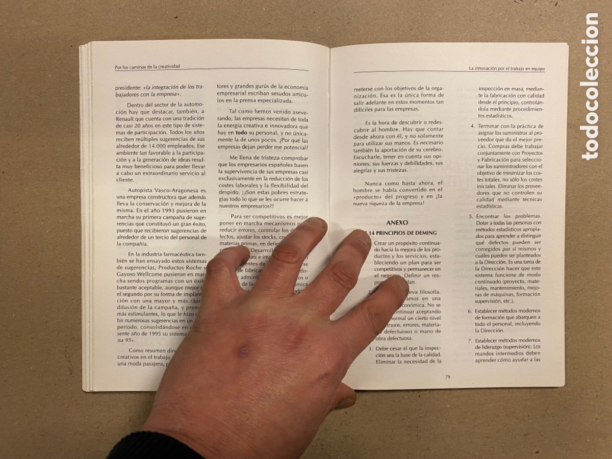 Libros: POR LOS CAMINOS DE LA CREATIVIDAD. JULIO LIBERAL. LIBSA 1996. - Foto 5