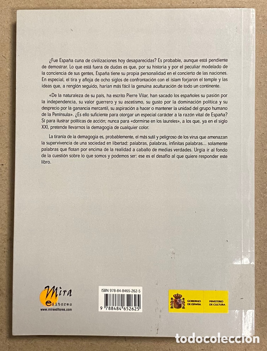Libros: SER Y PODER DE ESPA&Ntilde;A. ANTONIO FERN&Aacute;NDEZ BENAYAS. MIRA EDITORES 2008. - Foto 7