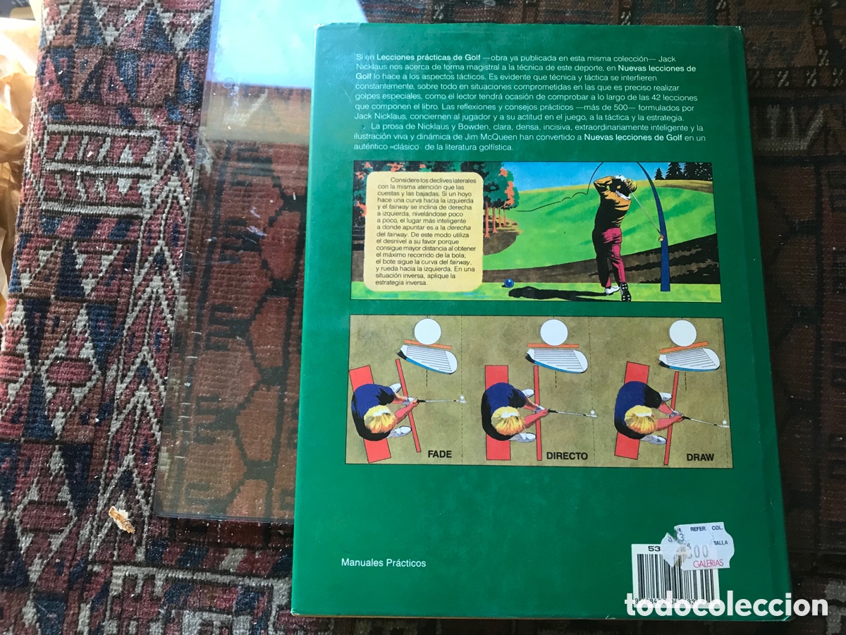Libros: Nuevas lecciones de golf. Jack Nicklaus. Incluye el libro t&eacute;cnicas de golf de Peter Allis - Foto 3