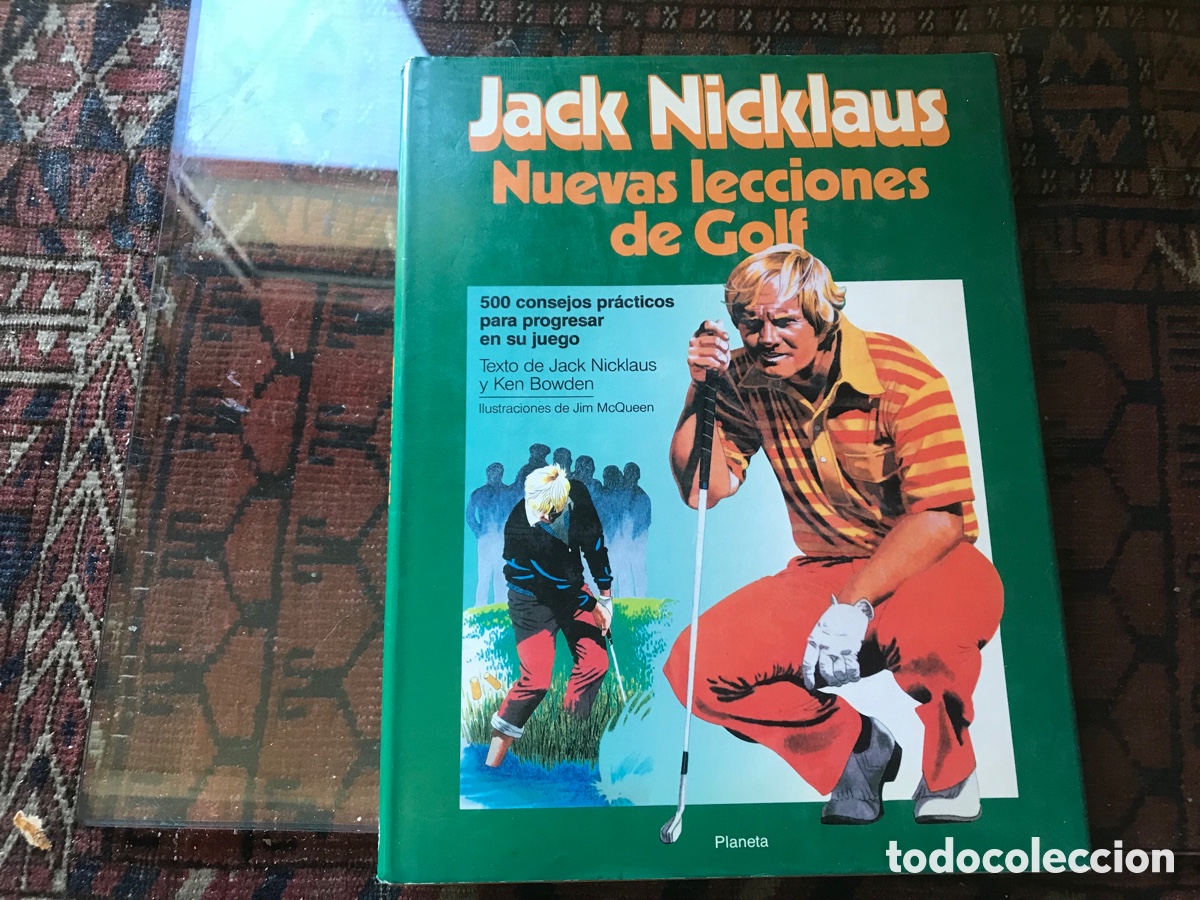 Libros: Nuevas lecciones de golf. Jack Nicklaus. Incluye el libro t&eacute;cnicas de golf de Peter Allis - Foto 1