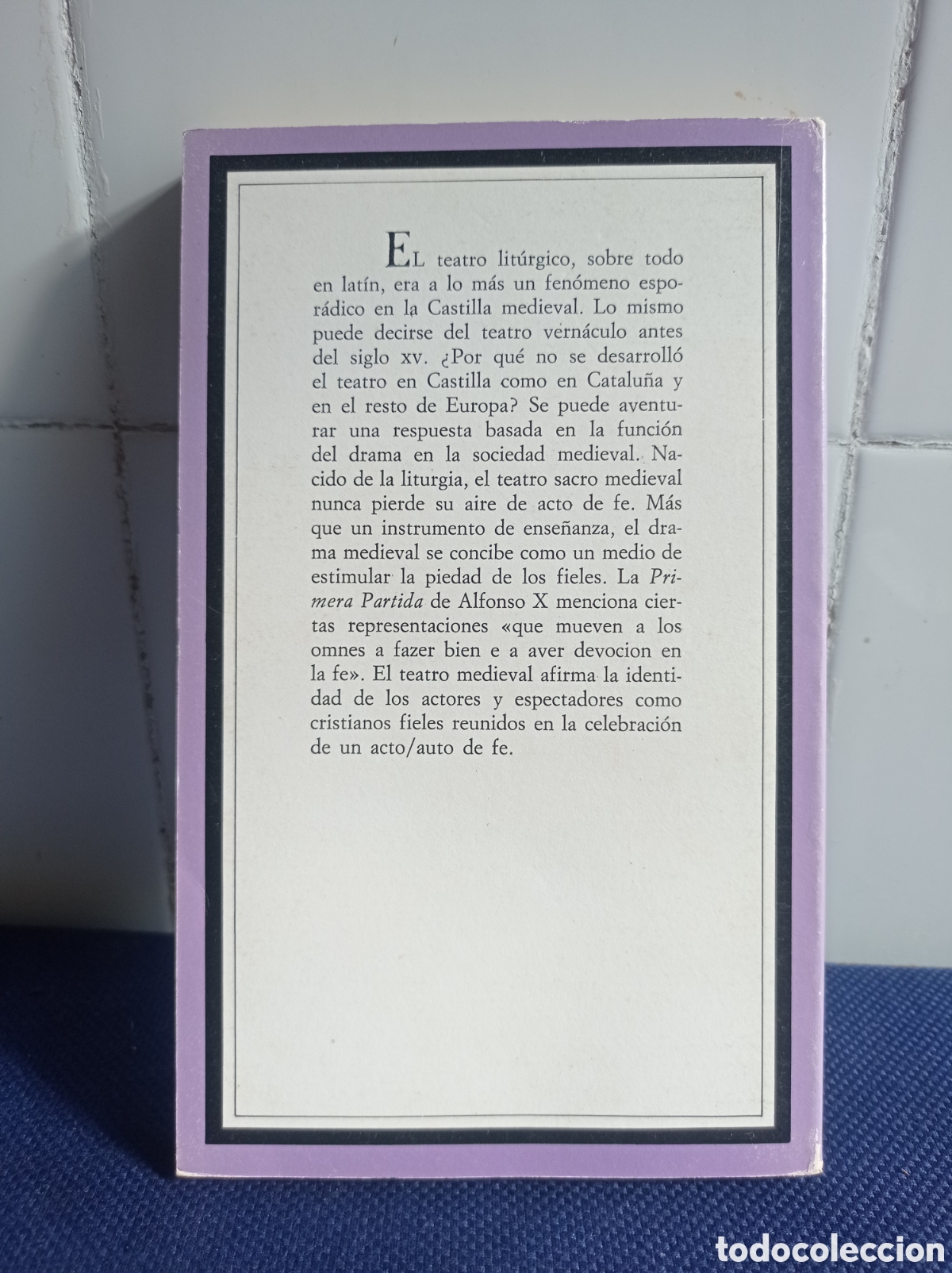 Libros: TEATRO MEDIEVAL CASTELLANO, BUEN ESTADO - Foto 2