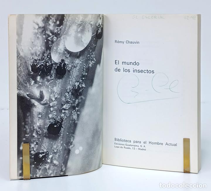 Libros: CHAUVIN (R&eacute;my). El mundo de los insectos - Foto 2