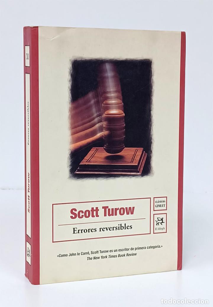 Libros: TUROW (Scott). Errores reversibles - Foto 1