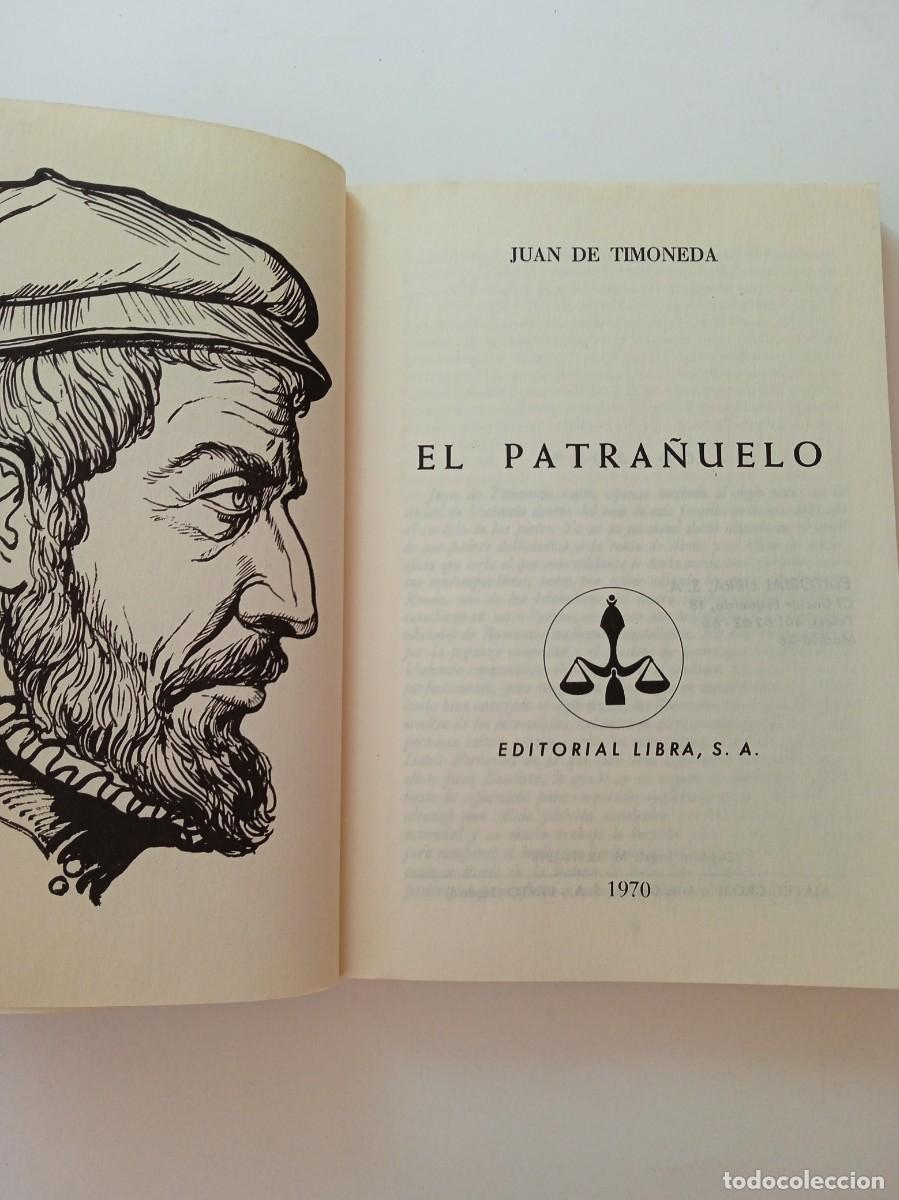Libros: EL PATRA&Ntilde;UELO - JUAN DE TIMONEDA - EDITORIAL LIBRA - Foto 2