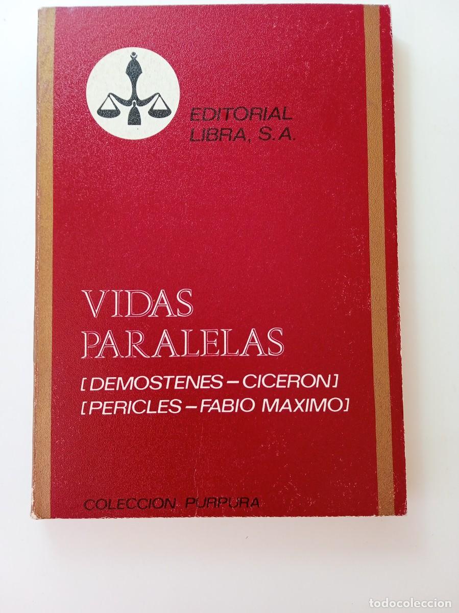 Libros: VIDAS PARALELAS - PLUTARCO - EDITORIAL LIBRA - Foto 1