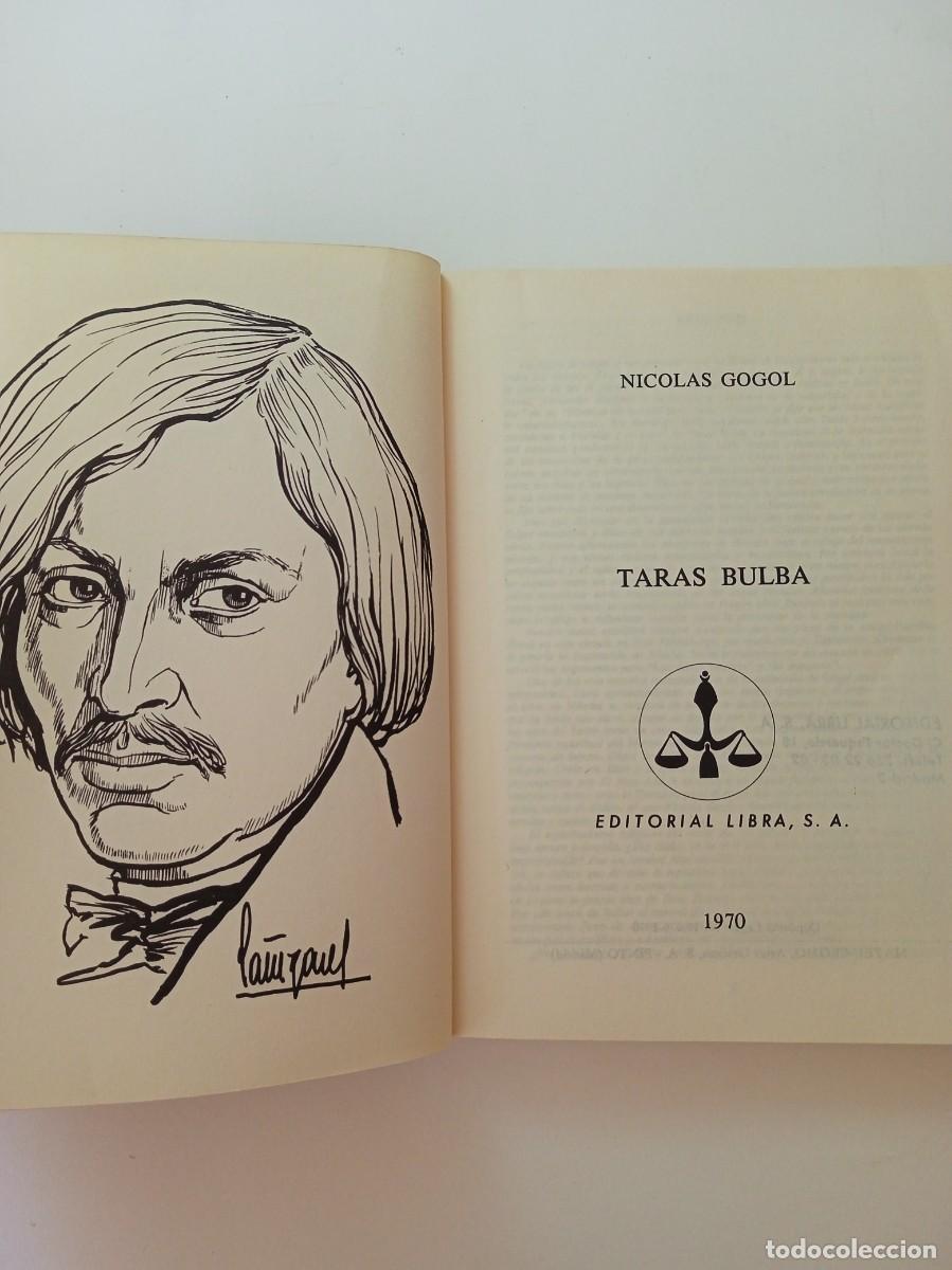 Libros: TARAS BULBA - NICOLAS GOGOL - EDITORIAL LIBRA - Foto 2