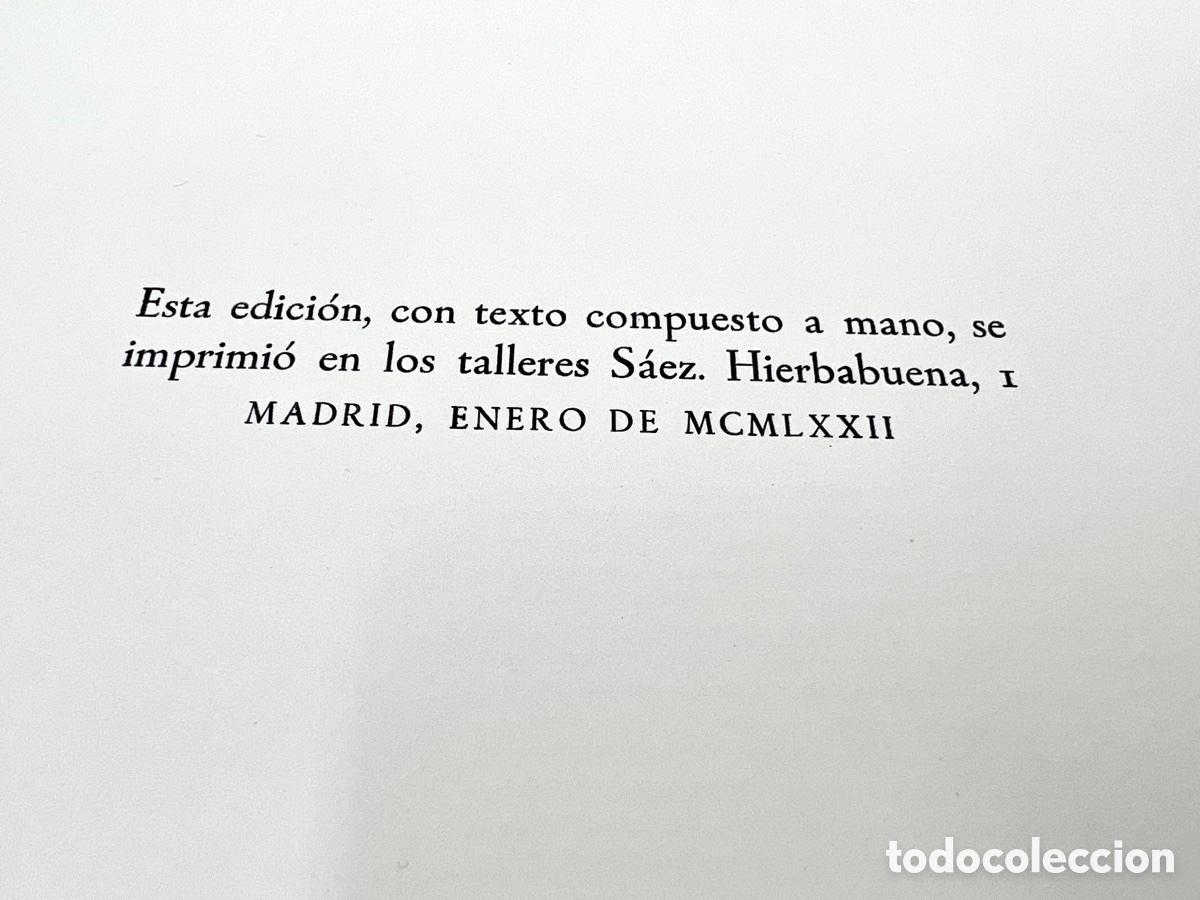 Libros: El para&iacute;so perdido. Milton. Fdo. Gregorio Prieto. 1971. - Foto 7