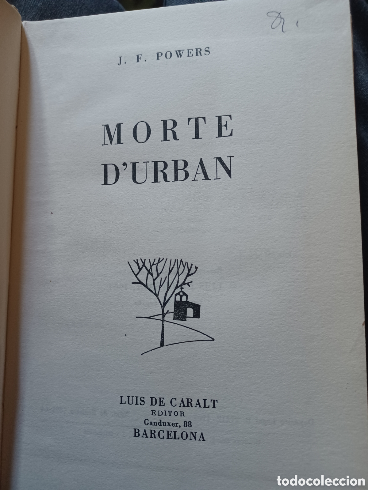 Libros: Barybook 181. Morte Durban JF.Powers Luis de caralt - Foto 2