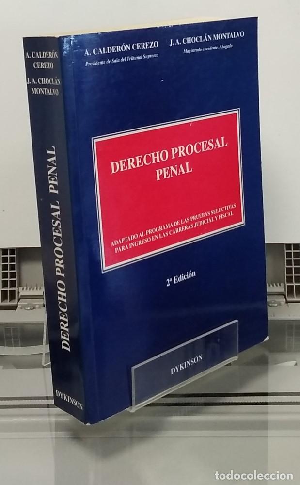 Libros: Derecho procesal penal. Adaptado al programa de las pruebas selectivas para ingreso en las carreras - Foto 1