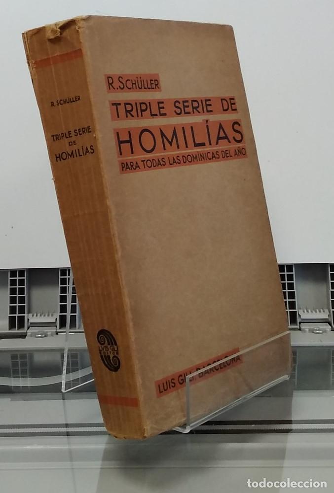 Livres: Triple serie de homil&iacute;as para todas las dominicas del a&ntilde;o (segunda edici&oacute;n). Explicaciones del Evang