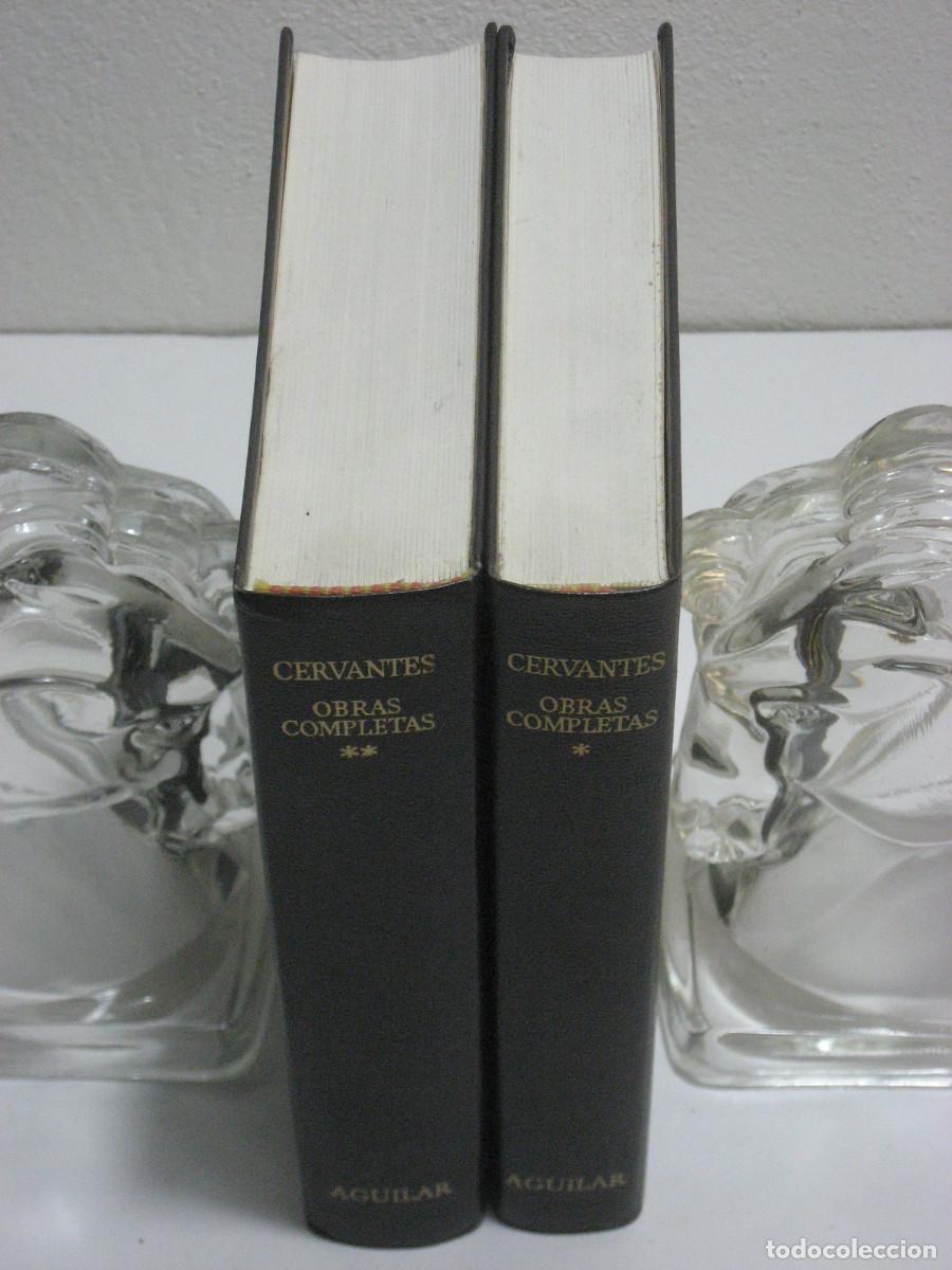 Libros: OBRAS COMPLETAS 2 tomos - Miguel de Cervantes Saavedra - Foto 1