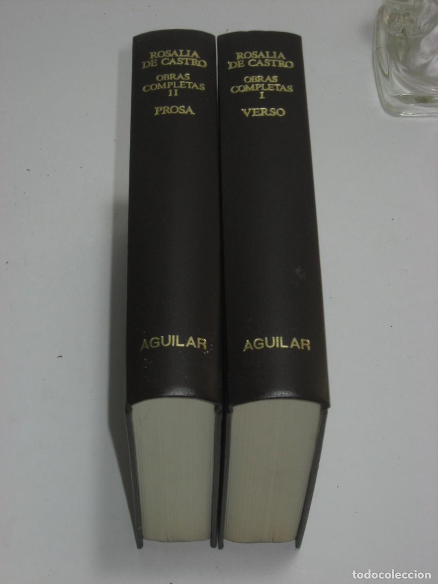 Libros: OBRAS COMPLETAS 2 Tomos - Rosal&iacute;a de Castro - Foto 2