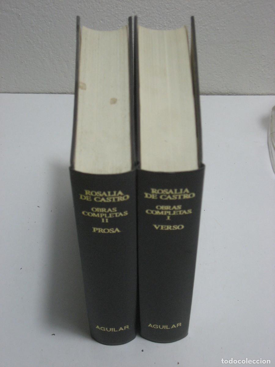Libros: OBRAS COMPLETAS 2 Tomos - Rosal&iacute;a de Castro - Foto 3
