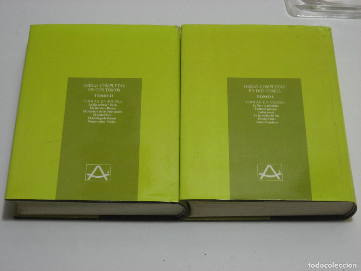 Libros: OBRAS COMPLETAS 2 Tomos - Rosal&iacute;a de Castro - Foto 4