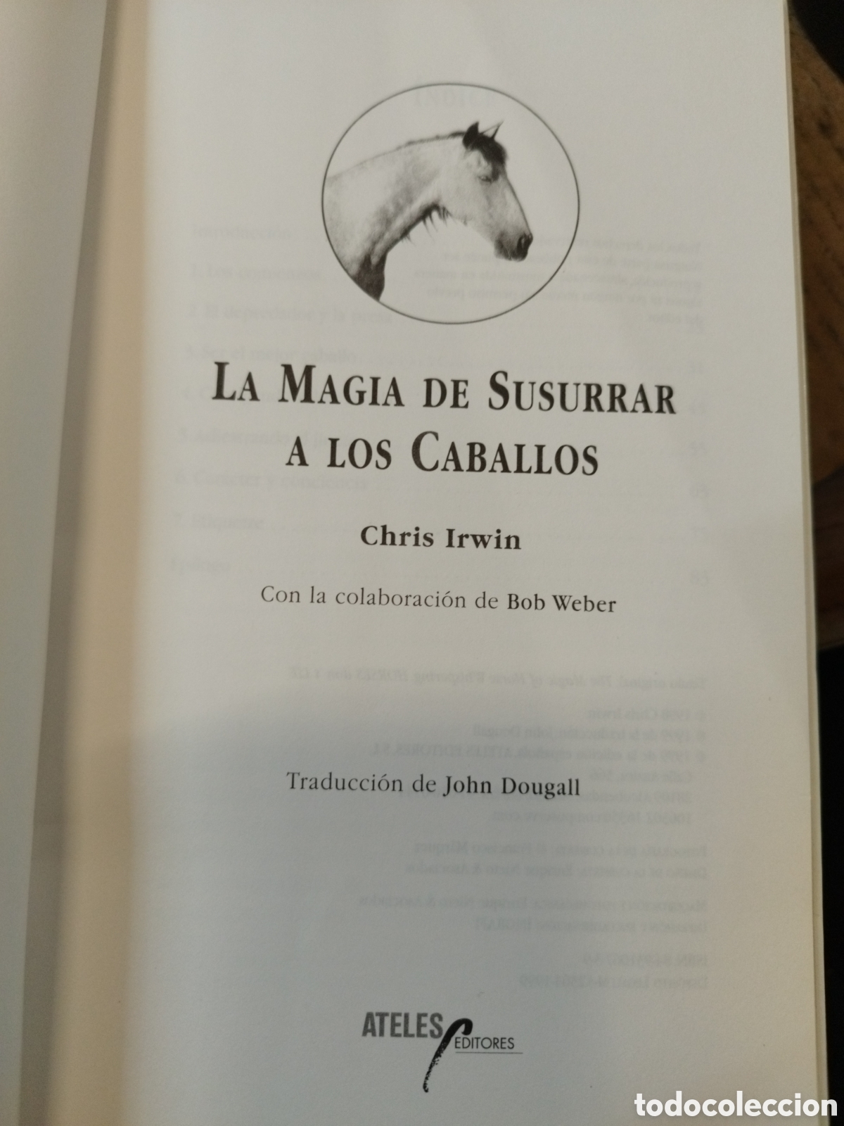 Libros: LA MAGIA DE SUSURRAR A LOS CABALLOS - IRWIN,Chris - Foto 3