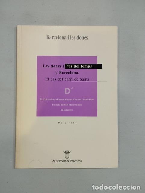 Libros: Les dones i l'&uacute;s del temps a Barcelona. El cas del barri de Sants