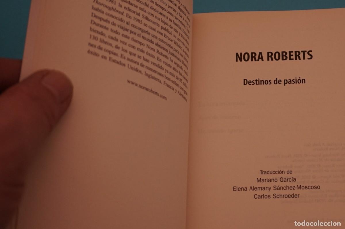Libros: AR1617A/ DESTINOS DE PASION - NORA ROBERTS - Foto 4