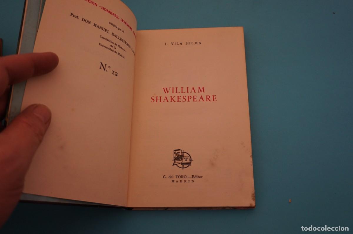 Libros: AR16AB/ WILLIAM SHAKESPEARE - J. VILA SELMA / EDITOR G. DEL TORO - Foto 2