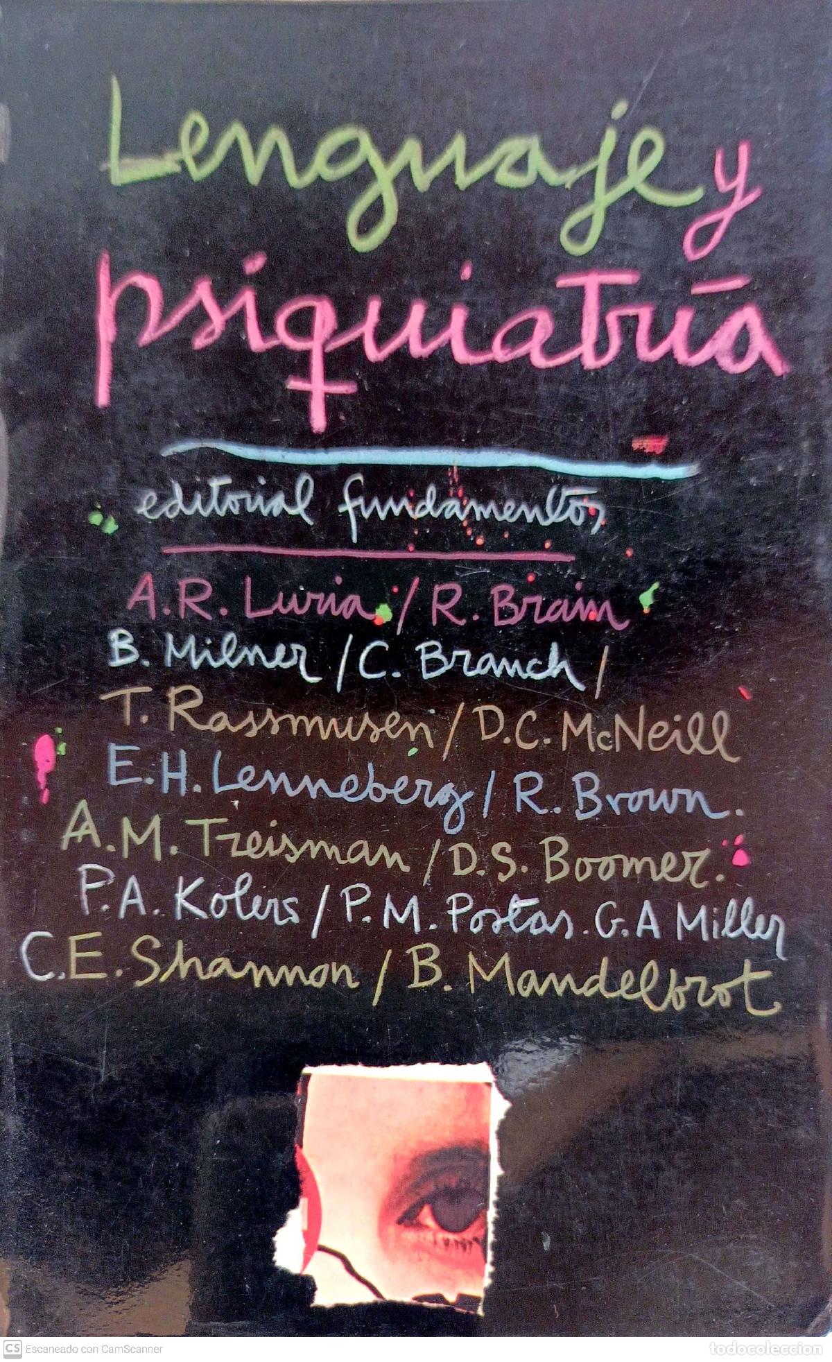 Libros: Lenguaje y psiquiatria - BRAIN, R.; C. BRANCH; D.S. BROMER. - Foto 1