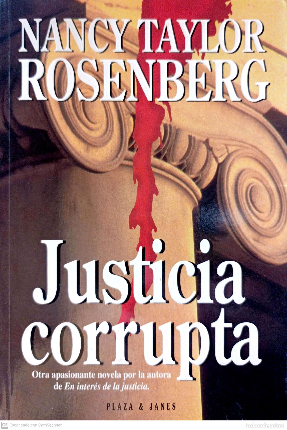Libros: Justicia corrupta - Rosenberg, Nancy Taylor - Foto 1