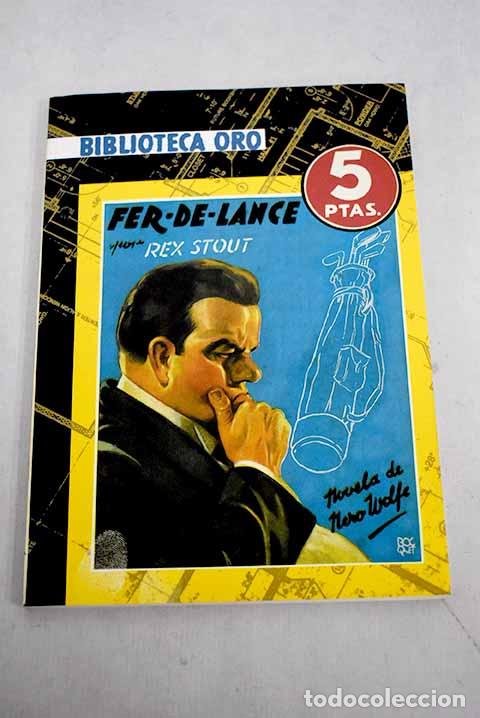 Libros: Fer-de-lance: Stout, Rex.- Stout, Rex - Foto 1