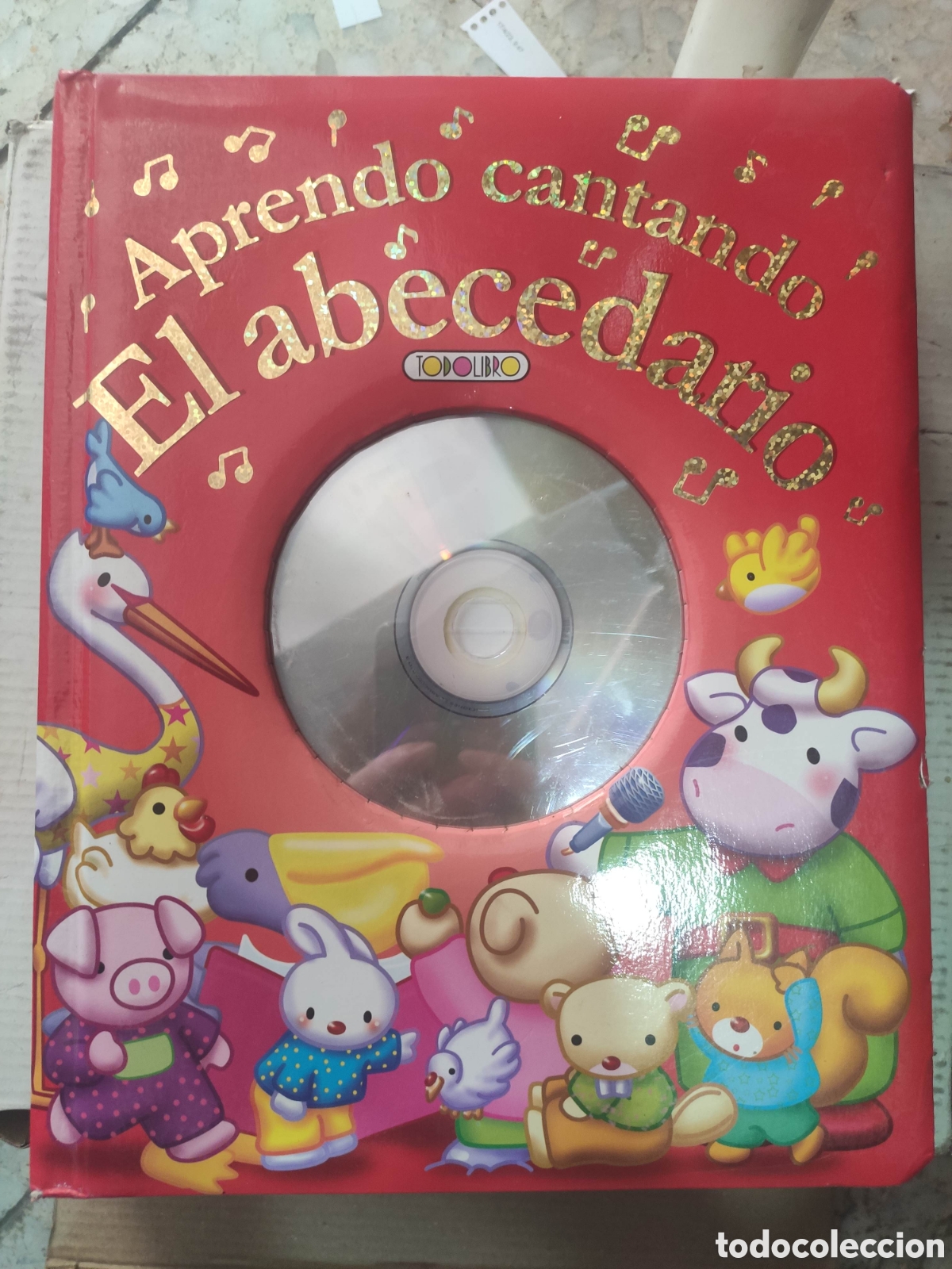 Libros: APRENDO CANTANDO EL ABECEDARIO. LEO Y ESCUCHO. TODOLIBRO. CON CD - Foto 1